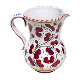 Italian ceramic pitcher