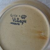 6 hollow plates cap Grès Village CNP France