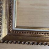 Montparnasse frame carved wood gilded leafing 40 cm x 30 cm