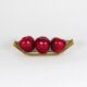Grand panier à fruits en fil de laiton autrichien milieu du siècle, style Carl Aubock, 1950