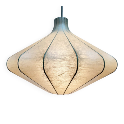 Suspension Cocoon allemande moderne du milieu du siècle par Friedel Wauer pour Goldkant Leuchten, années 1960