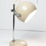 Vintage beige eyeball lamp 1970