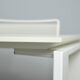 KARTELL / Table à manger italienne moderne vintage blanche / Ferruccio Laviani / 2000