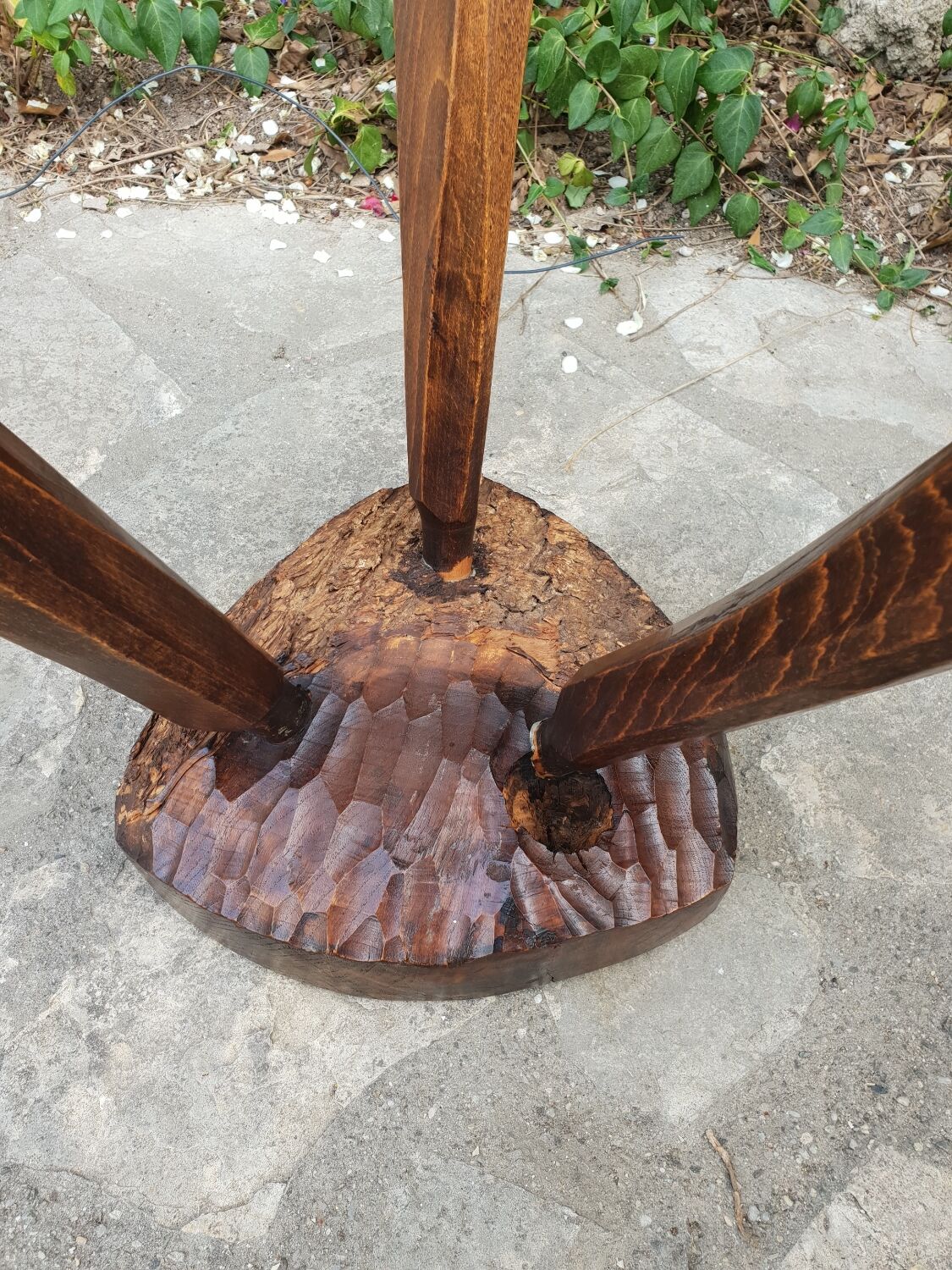 Tripod shepherd's stool 1970