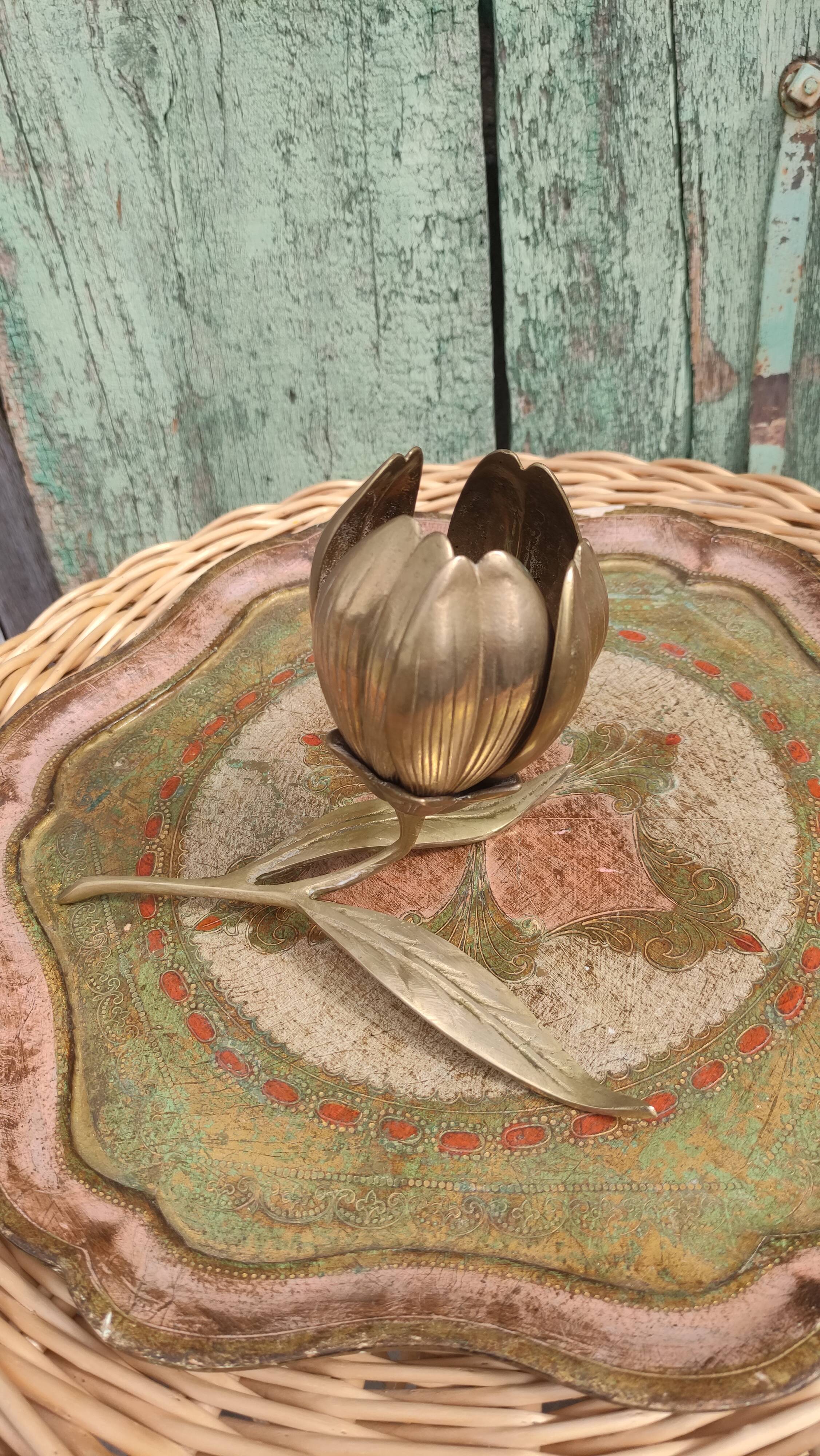 Vintage brass ashtray