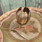 Vintage brass ashtray