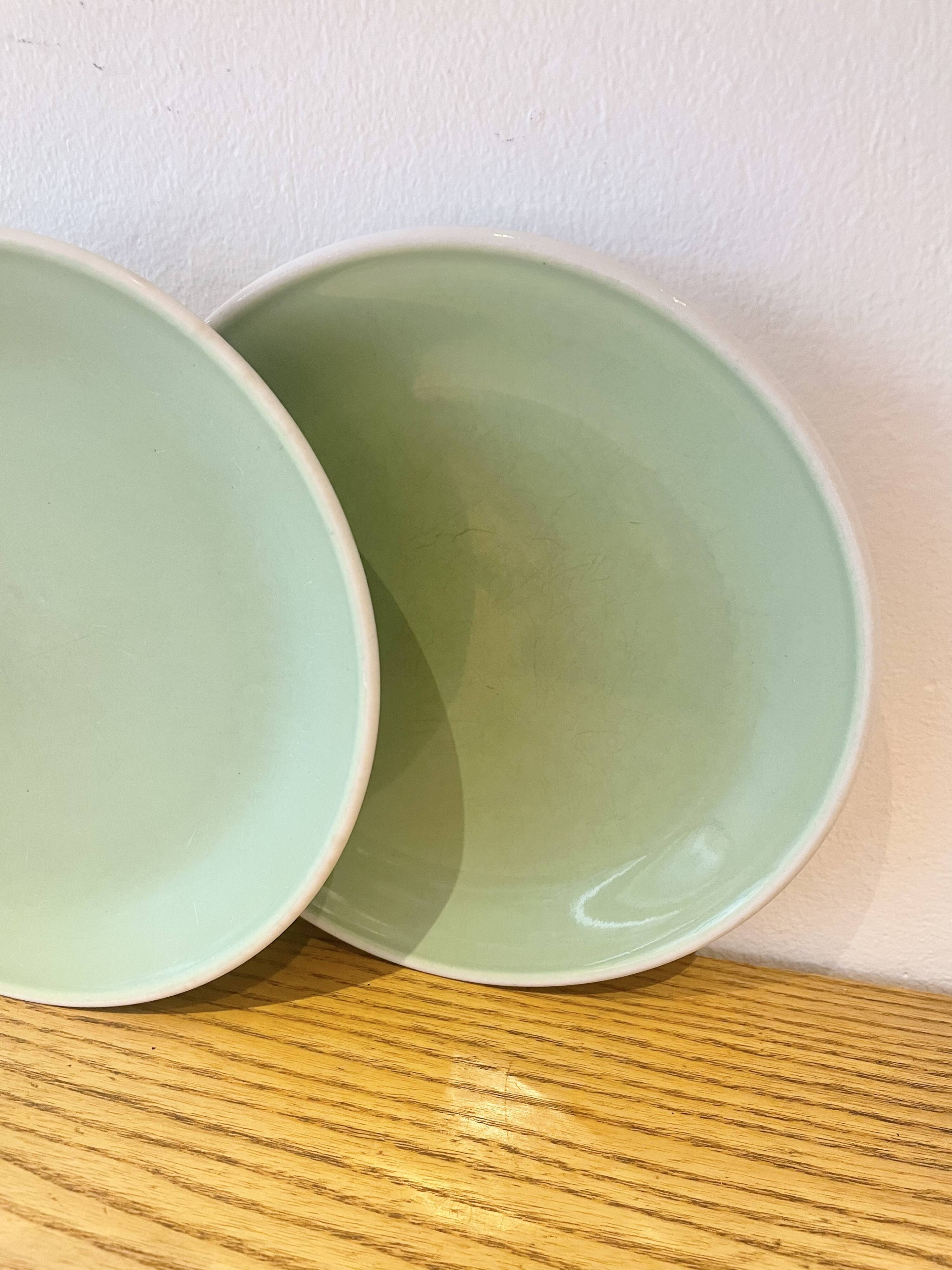 Service of 10 Rössler dessert plates