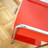 Red functionalist/Bauhaus side table