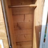 Wooden cloakroom