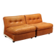 Fauteuils Amanta B&B vintage design Mario Bellini Italie années 1970