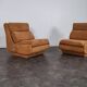Leather armchairs from the 1970s