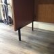 Bureau en bois et métal de style moderniste, années 60
