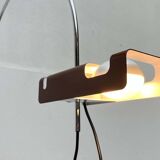 Mid-Century Modern Italian Space Arc Spider Wall Lamp by Joe Colombo for Oluce, 1960s