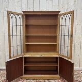 Bibliothèque - Buffet - Vitrine deux corps de style anglais