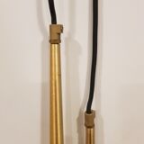 Pair of mid-century long pendants