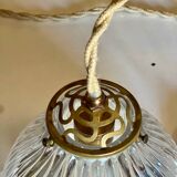 Suspension or hanging lamp holophane wire rope