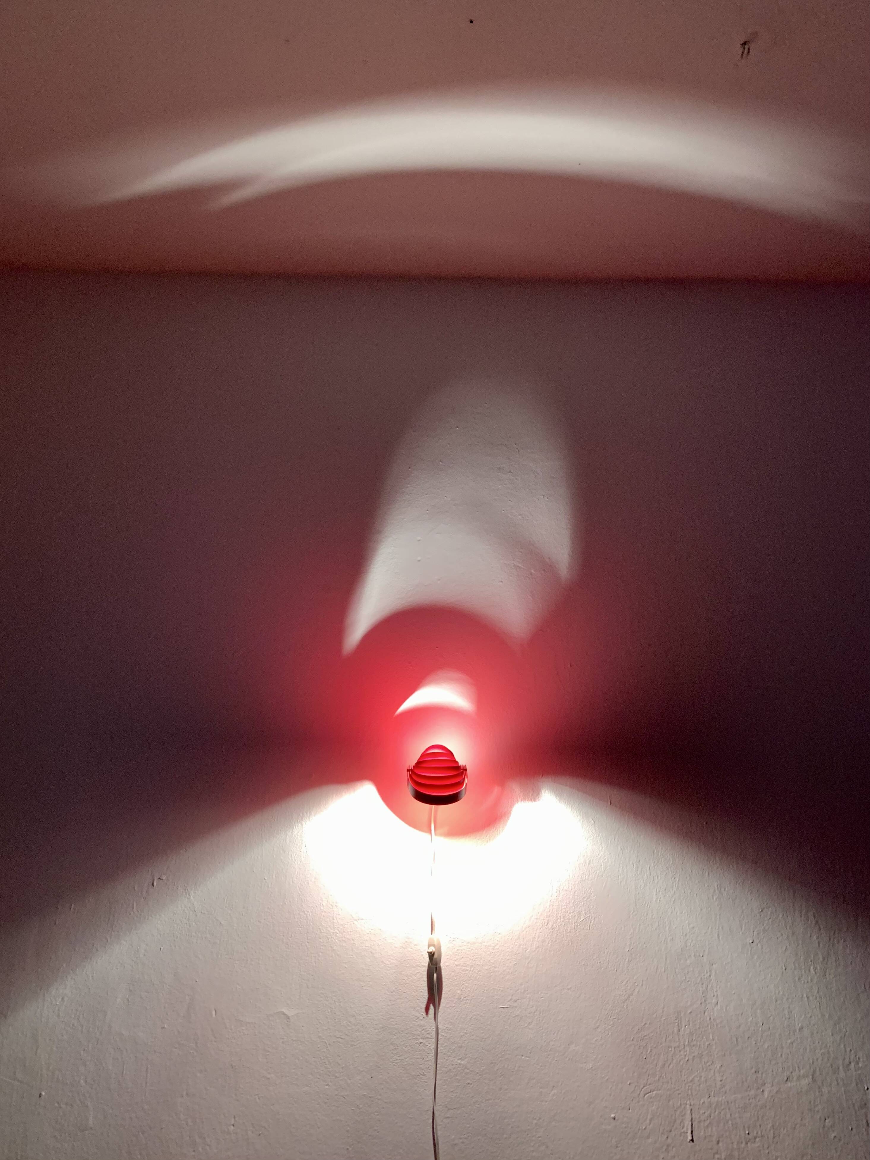 Metal Wall Lamp by E.R. Nele for Temde