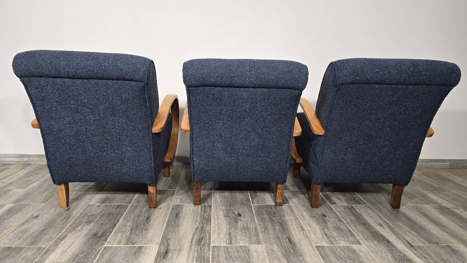 Set of Lounge Chairs by Jindrich Halabala, 1940s