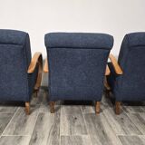 Set of Lounge Chairs by Jindrich Halabala, 1940s