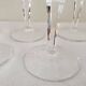 7 verres en cristal 1970