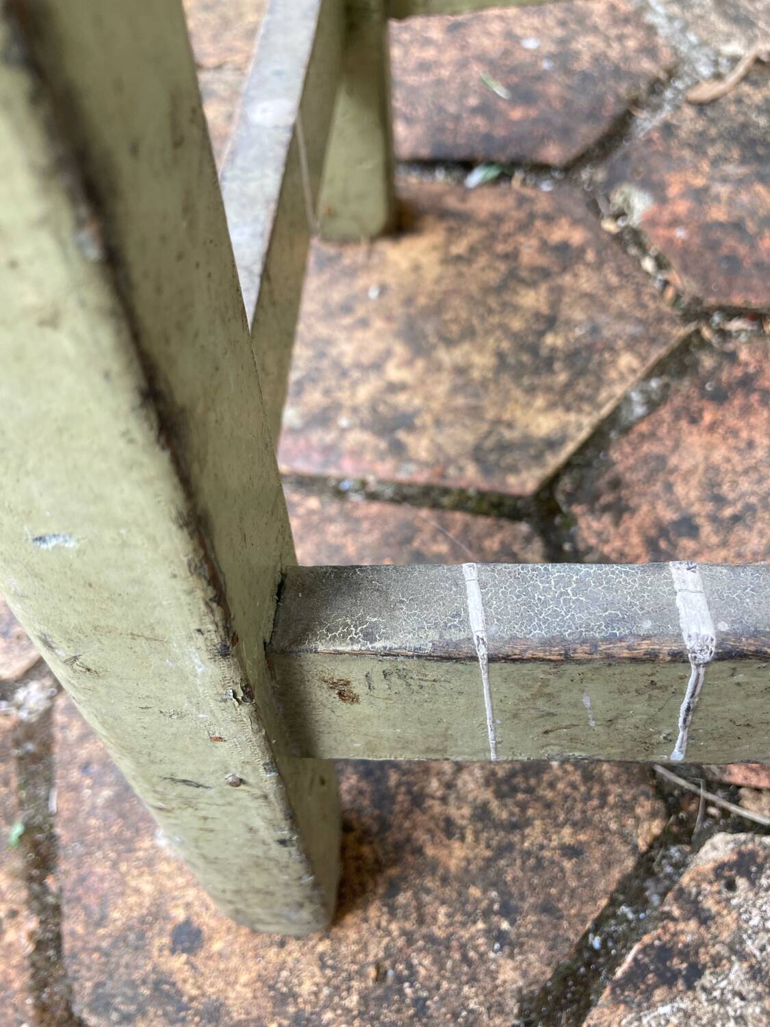 Vintage workshop stool