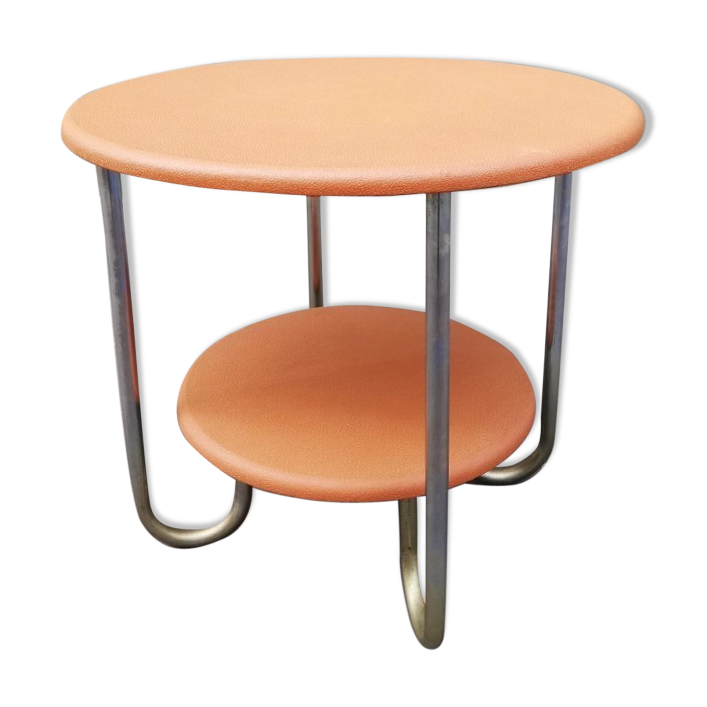 Bauhaus-style modernist side table