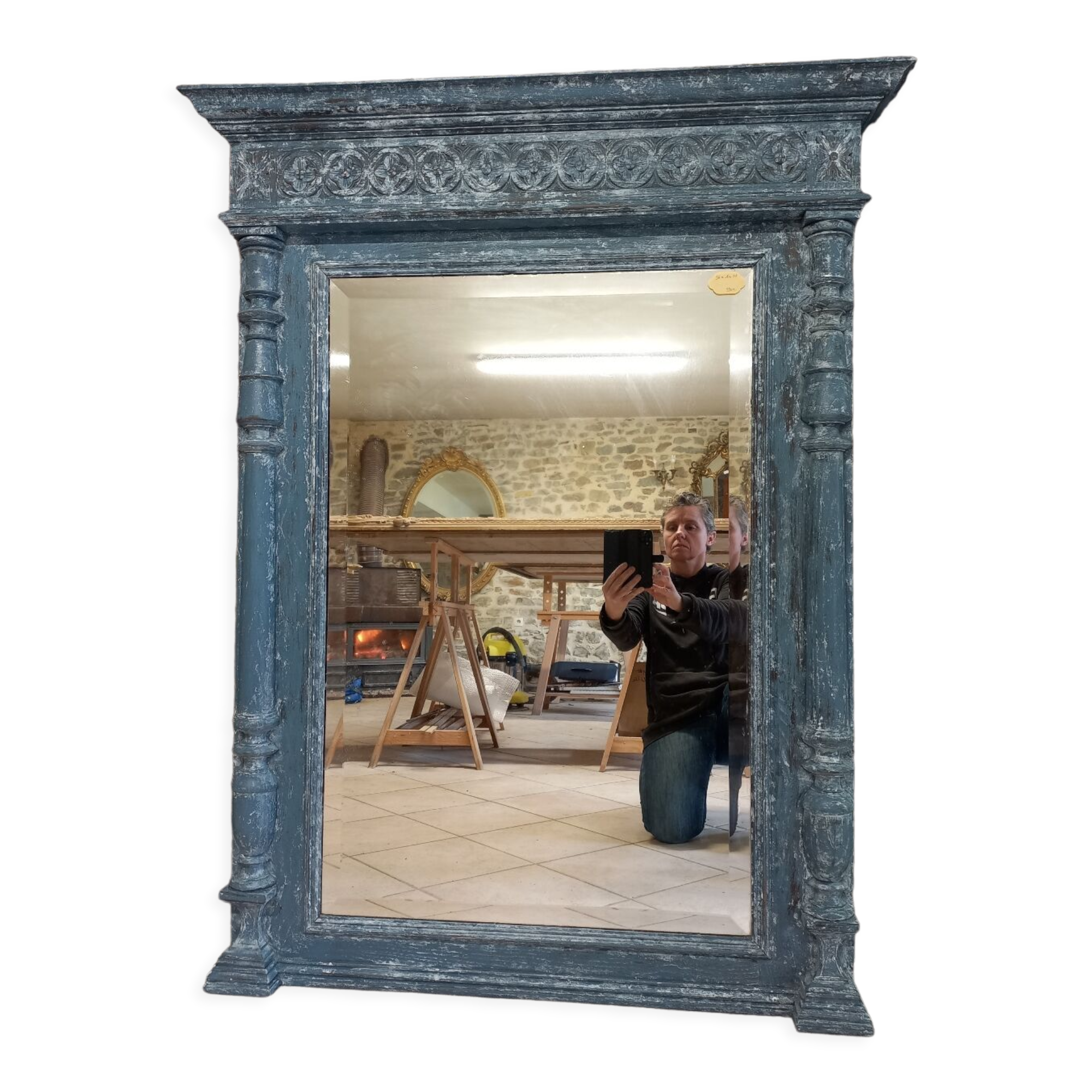 Mirror period XIX 1m21 x 96