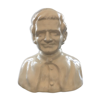 Earthenware bust of Don Bosco
