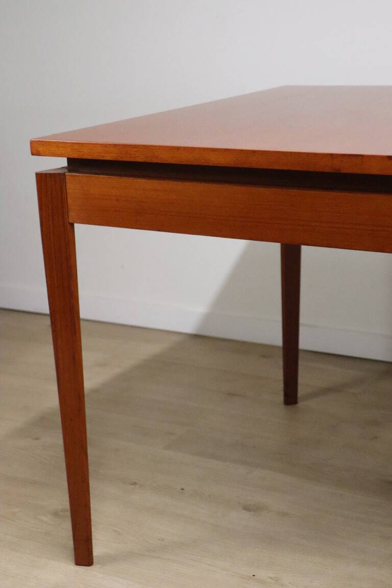 Vintage extendable teak dining table - 1960