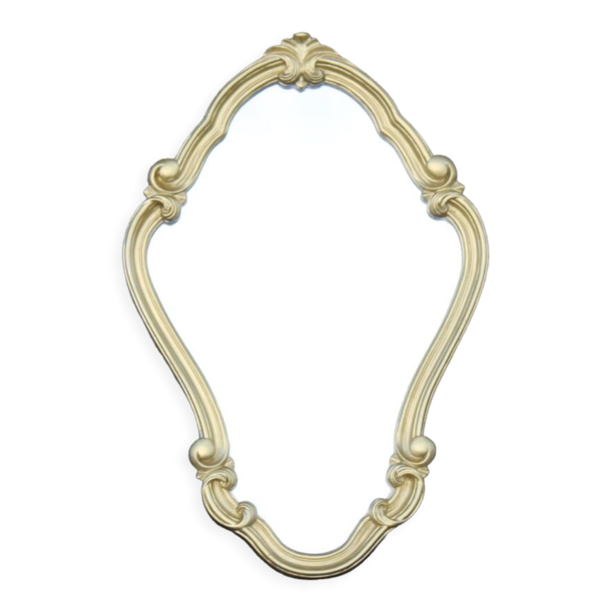 Miroir vintage doré 32x47cm