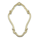Miroir vintage doré 32x47cm