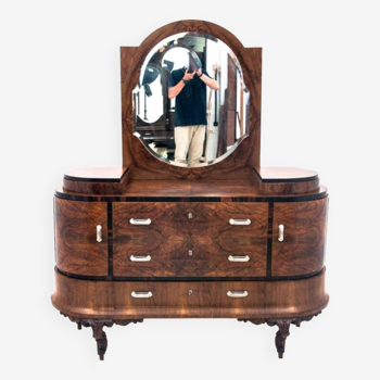 Dressing table - Art Deco chest of drawers, Italy, 1920s. After renovation.