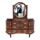 Coiffeuse - Commode Art Déco, Italie, années 1920. Après rénovation.
