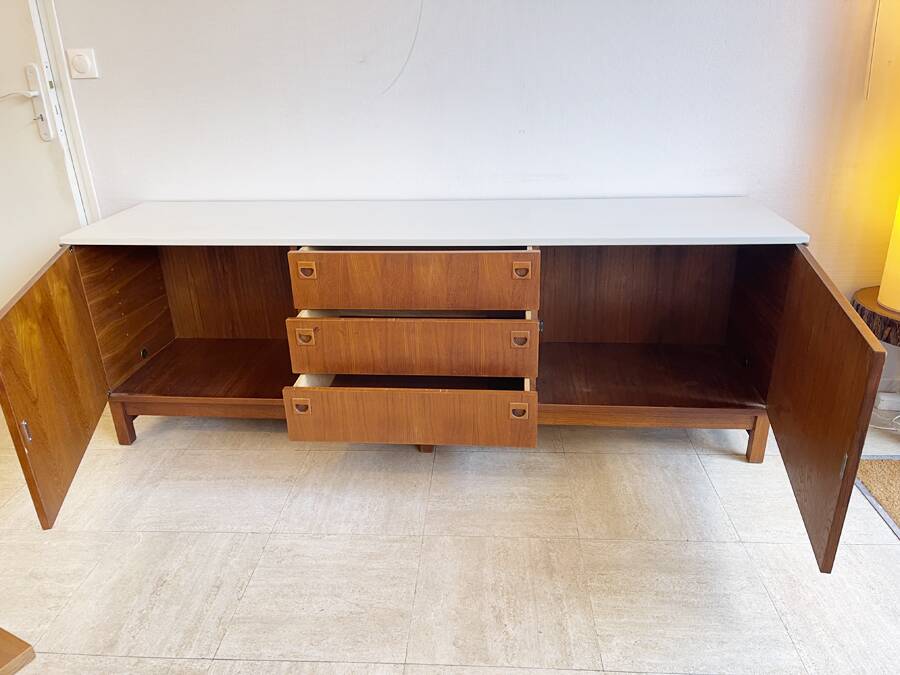 Teak sideboard by André Monpoix – circa 1960