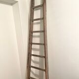 Raw and authentic old decorative ladder