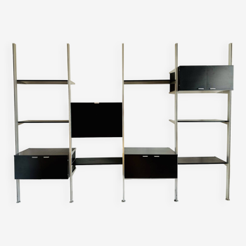CSS modular system bookcase by George Nelson by furniture international