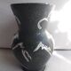 Vintage vase with alpine decor by Italy