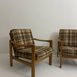 Vintage teak armchairs