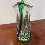 Saint Louis crystal twisted vase