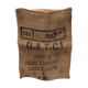 Vintage jute bag coffee Ivory Coast size: height -95cm- width -70cm-