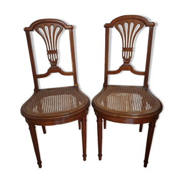 Louis XVI cane chairs