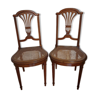 Louis XVI cane chairs