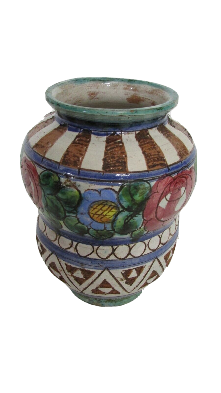 Vase decor abstract geometric