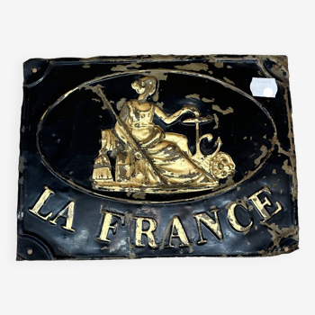 “France” plaque
