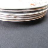 6 dessert plates st amand nord hamage - terre de fer