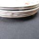 6 dessert plates st amand nord hamage - terre de fer
