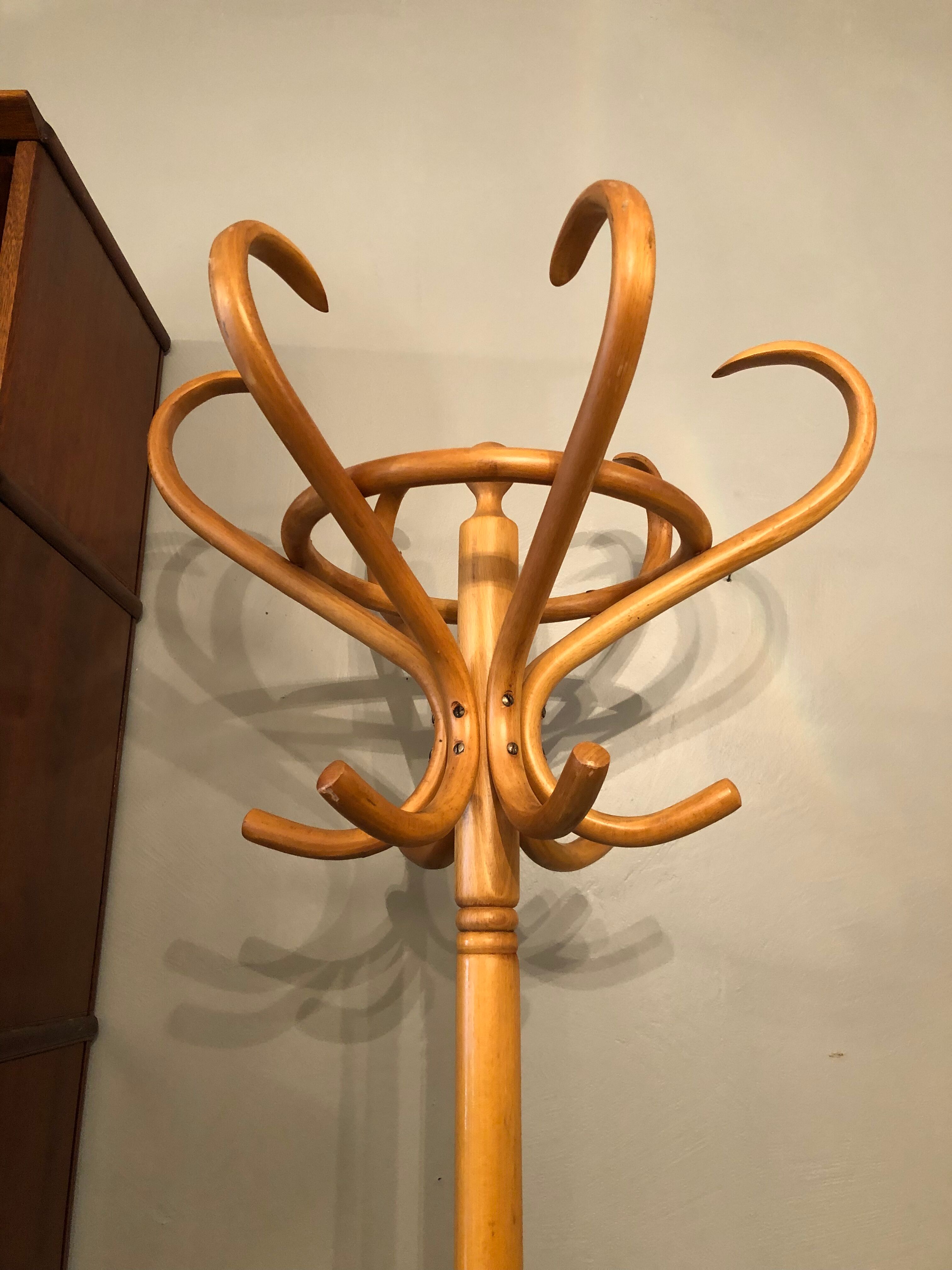 Vintage parrot coat rack