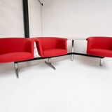 Nine part modular waiting room set from Artifort, 1980s