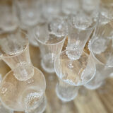 Crystal glass from France 50s/70s