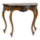 Walnut Wood & Veneer Card Table, Late 19th Century